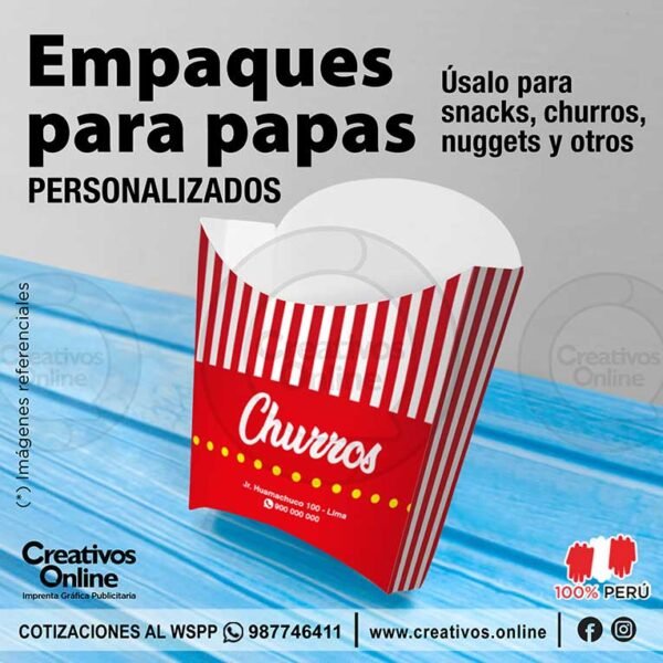 Empaque porta nuggets